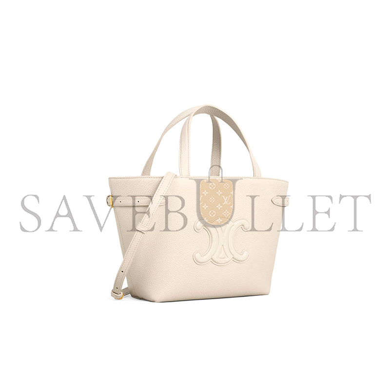 CELINE MINI CABAS ANAIS CUIR TRIOMPHE IN GRAINED CALFSKIN 118613ENY.02PA (21*20*10cm)